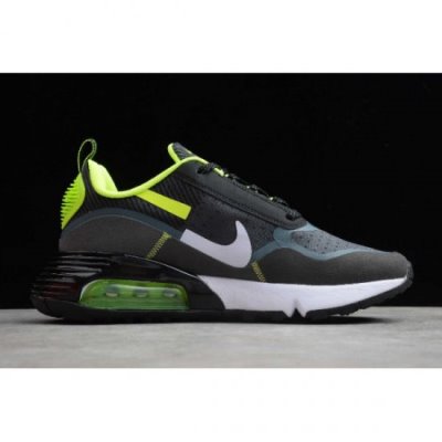 Nike Erkek Air Max 2090 2.0 Siyah / Floresan Yeşil / Gri Koşu Ayakkabısı Türkiye - K75D41NP